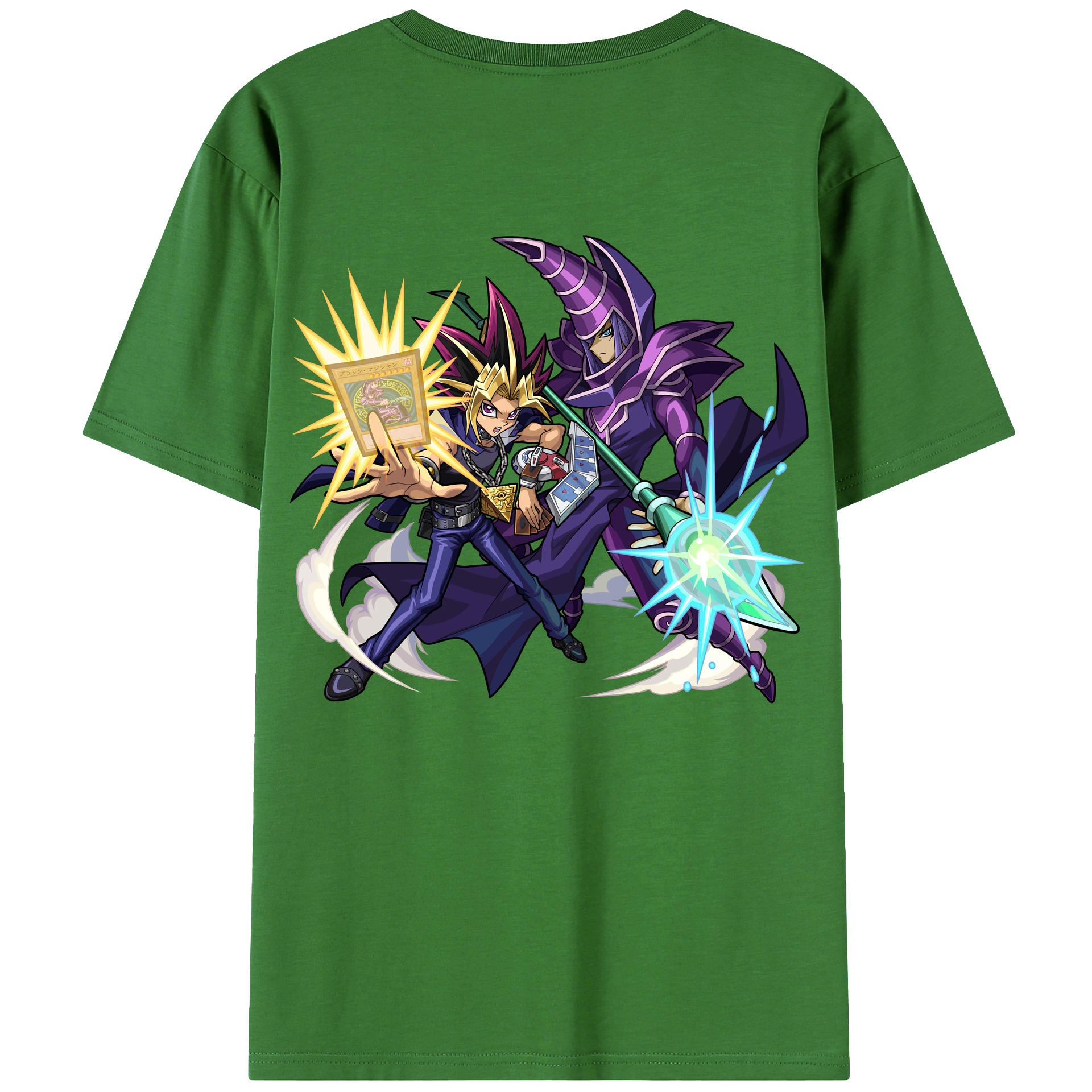 （画像用） 遊☆戯☆王 Yu-Gi-Oh! レディース半袖Tシャツ(バックプリント)